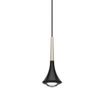 Lodes Rain LED Pendant Black/ Champagne