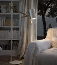 Marset Scantling P73 Floor Lamp White