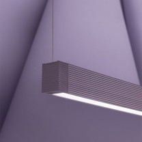 Zero Landscape LED Suspension Light Lifestyle Close Up