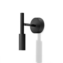 Panzeri Tubino LED Ceiling  Wall Light Standard Black