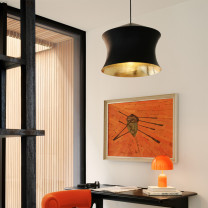 Black Tom Dixon Beat Waist LED Pendant