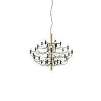 Flos 2097/30 Chandelier - Brass / Clear Bulbs