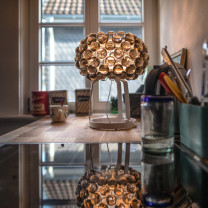 Grey Foscarini Caboche Plus LED Table Lamp