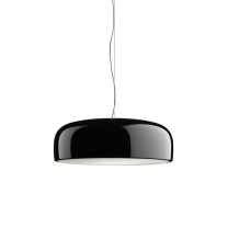 Flos Smithfield Pendant Light Glossy Black