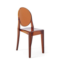 Kartell Victoria Ghost Chair Amber