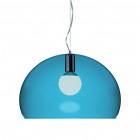 Kartell FL/Y Medium Pendant Petrol Blue