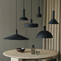 Ferm Living Collect Low Socket Pendant Record Lifestyle Dining Table