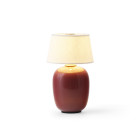 Audo Copenhagen Torso Portable Table Lamp - Ruby