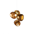 Tom Dixon Melt Mini LED Chandelier Gold