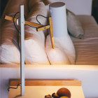Marset Scantling S Table Lamp Lifestyle Side Table