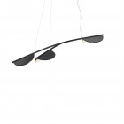 Flos Almendra S3 Y Short LED Pendant  Anthracite