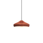 Marset Pleat Box 36 Pendant Terracotta White