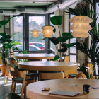 a-emotional light Ura 304 Pendant in restaurant