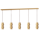 CTO Lighting Ring Long Cluster Suspension - Brass 