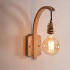Tom Raffield Hanter Wall Light in Situ
