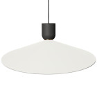 Ferm Living Collect Bell Socket Pendant Angle Black White