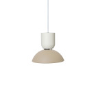 Ferm Living Collect Bell Socket Pendant Hoop White Cashmere