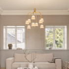 Nuura Asteea 9 Suspension Above Sofa