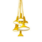 Established & Sons Torch Bunch Suspension - S10 Yellow