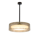Marset Ringo LED Ceiling Light Fixed Stem 70 Smoked 60
