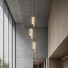 a-emotional light Núa Pendant Composition Multiples in Hallway