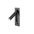 Marset Ledtube RSC LED Wall Light Matt Black