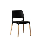 Santa & Cole Belloch Chair Black