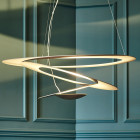 Artemide Pirce Mini Suspension LED Gold in Dining Room