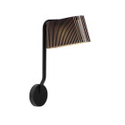 Secto Owalo 7030 LED Wall Light Black