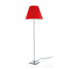 Costanza Telescopic Floor Lamp in Red