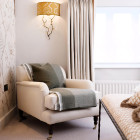 Porta Romana Trailing Blossom Wall Light in Sitting Room