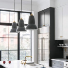 Anglepoise Original 1227 Brass Maxi Pendant in Kitchen