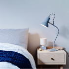 Anglepoise Original 1227 Mini Table Lamp Dove Grey by Bedside