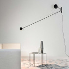 Luceplan Counterbalance Wall Light in Black
