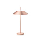 Vibia Mayfair LED Table Lamp Steel 5505 Copper
