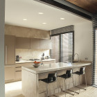 Astro Blanco Round Recessed Spotlight Lifestyle Kitchen