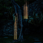 Artemide Architectural Reeds LED Outdoor Floor Lamp Lifestyle Garden 3