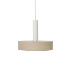 Ferm Living Collect High Socket Pendant Record White Cashmere