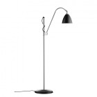 Gubi Bestlite BL3 Floor Lamp Small Chrome Matt Black