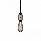 Buster + Punch Hooked 1.0 Nude Pendant - Steel with Smoked Bulb