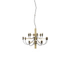 Flos 2097/18 Chandelier - Brass / Frosted Bulbs