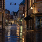 Zero City Globe Exterior LED Wall Light Lifestyle Street