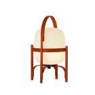 Santa & Cole Cestita Alubat LED Table Lamp - Red