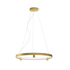 Panzeri Arena LED Suspension Light 100 Brass