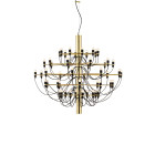 Flos 2097/50 Chandelier - Brass / Frosted Bulbs