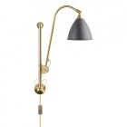 Gubi Bestlite BL5 Wall Light Brass Matt Grey