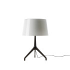 Foscarini Lumiere XXS Table Lamp - Black Chrome / Grey