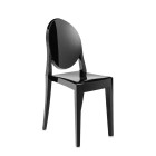 Kartell Victoria Ghost Chair Black