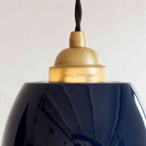 Anglepoise Original 1227 Brass Midi Wide Pendant Details