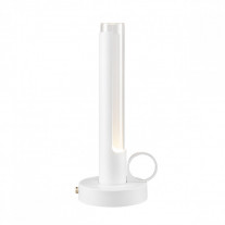 Orsjo Belysning Visir LED Portable Table Lamp White